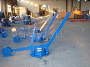 Dust removal tossing in valve